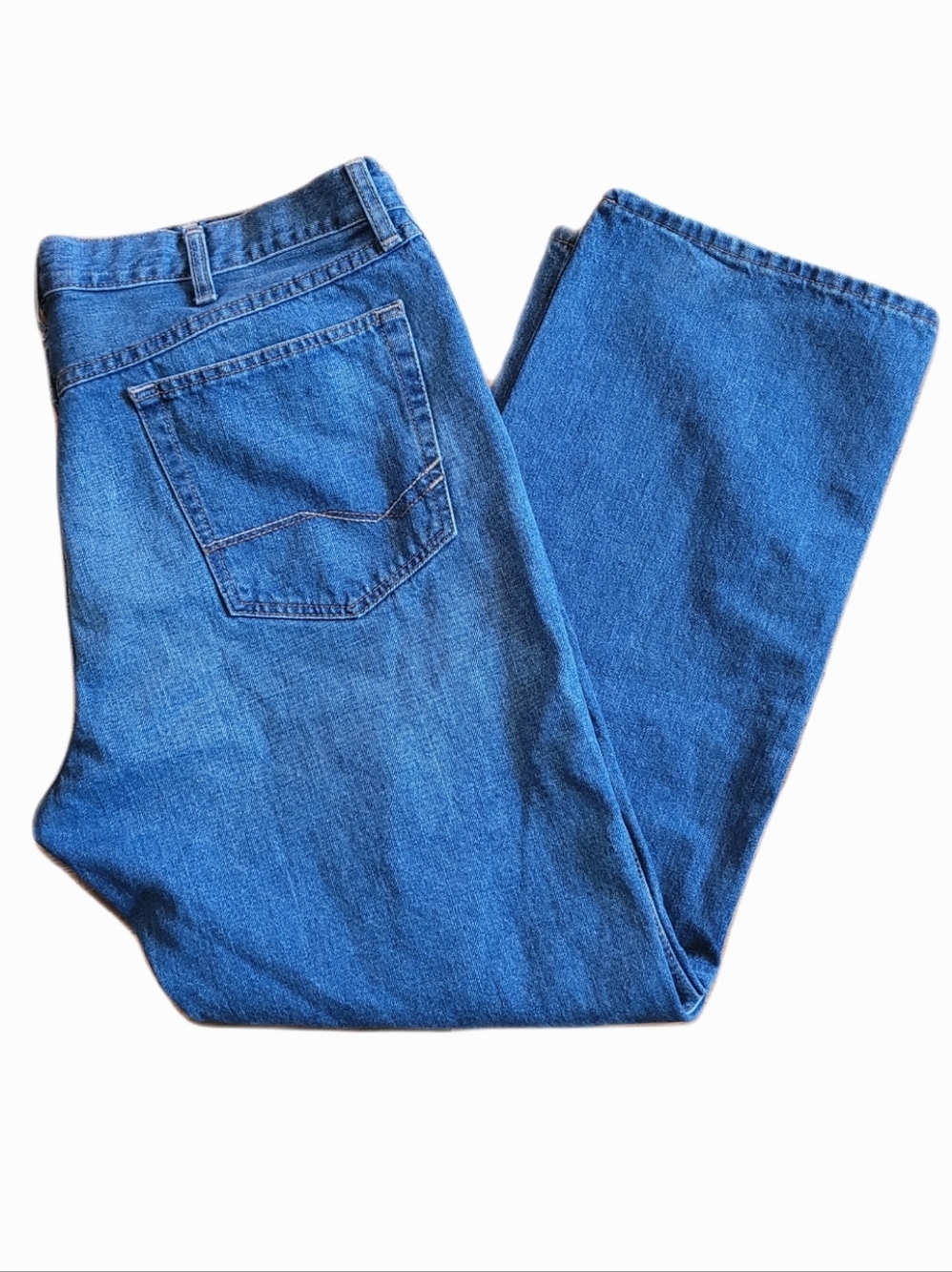 Ariat Mens Jeans Heritage Relaxed Jeans 38 X 30 Medium Blue Western Cowboy Rodeo